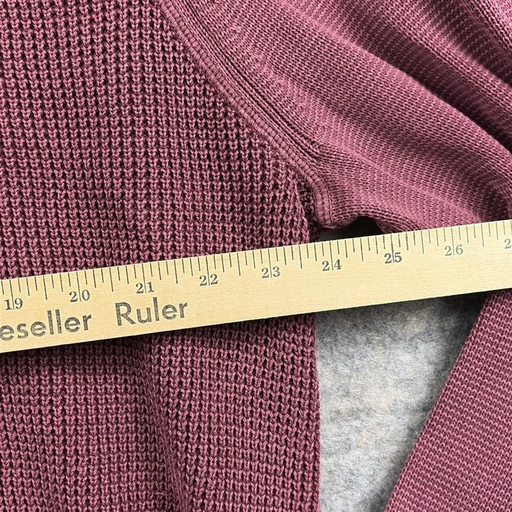 Tommy Bahama Men's Island Tide Half Zip Sweater, Maroon,  Size XL